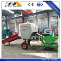 Pine straw stationary hay baler for sale